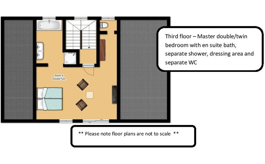 Chalet Kashmir Meribel Floor Plan 4